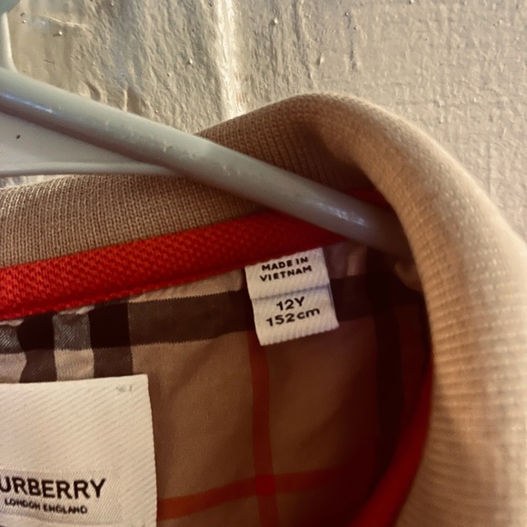 Youth Burberry Shirt - Picture 3 of 5